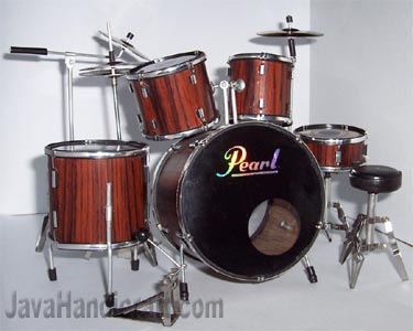 Miniature Drum - Wood Color 