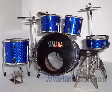 Miniature Drum - Blue Color 