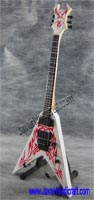 ‘Slayer’ Kerry King B.C. Rich Flying ‘V’ - White