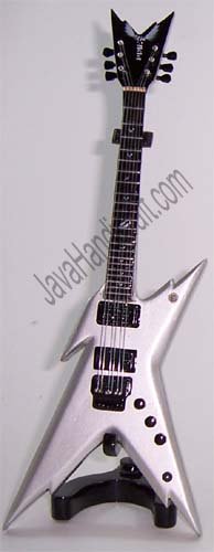 Dean Dimebag Silver Stealth