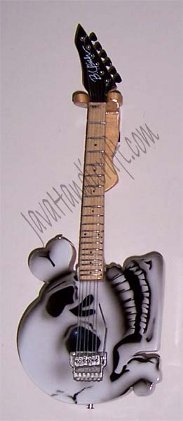 C.C. Deville BC Rich Skeleton custom guitar