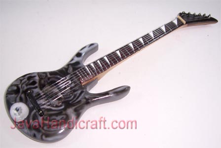 Skull and Eye - Mini Guitar