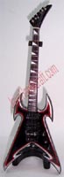 Cross Red Silver - Mini Guitar