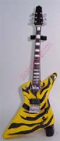 Paul Stanley Hamer custom with yellow highlight