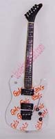 Miniature Guitar - The White Kramer "Girls Girls Girls" custom