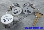 Bass Drum 'The Beatles' Keyring