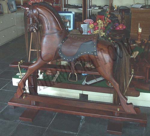 Mahogany Rocking Horse